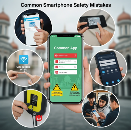 Common App Safety Mistakes Made by First-Time Smartphone Users in Malaysia