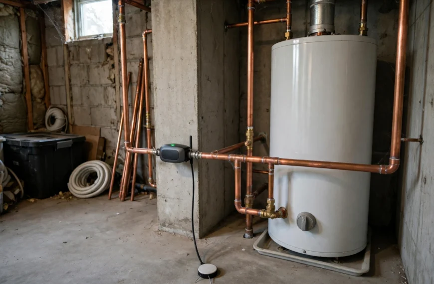 How to Install a Smart Water Leak Shutoff System in Residential Homes With Concealed Plumbing